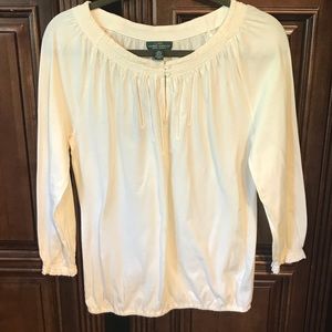 NWT Ralph Lauren Jeans Co.Cotton Long Sleeve TopXS